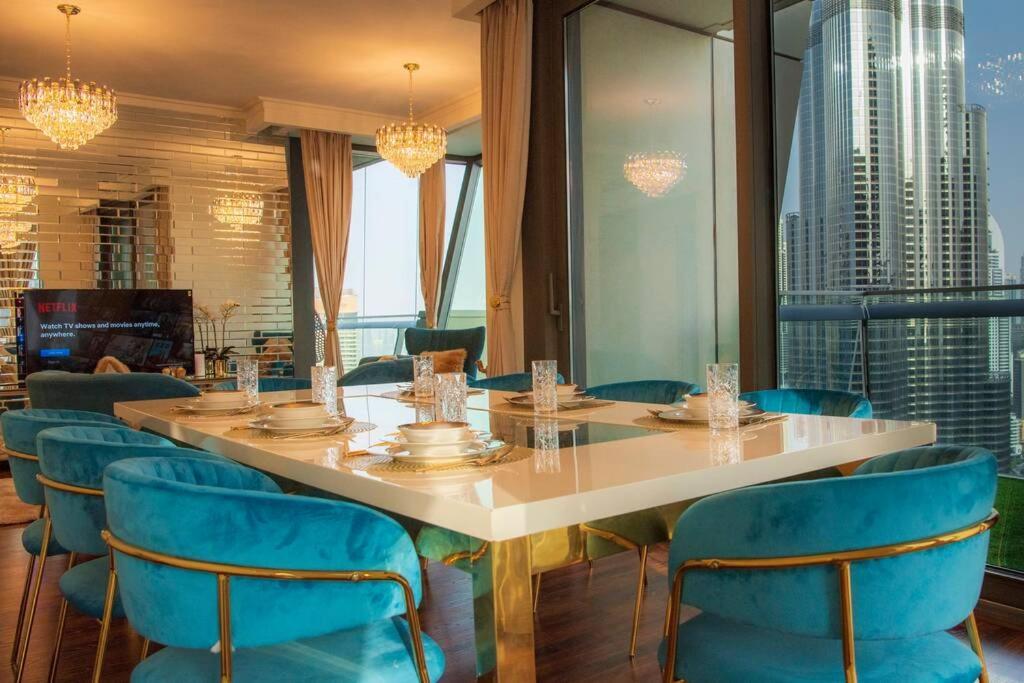 First Class 3Br With Full Burj Khalifa And Fountain View دبي المظهر الخارجي الصورة