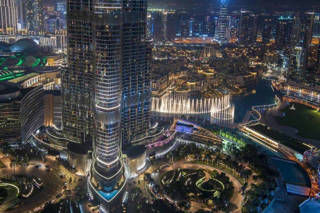 First Class 3Br With Full Burj Khalifa And Fountain View دبي المظهر الخارجي الصورة