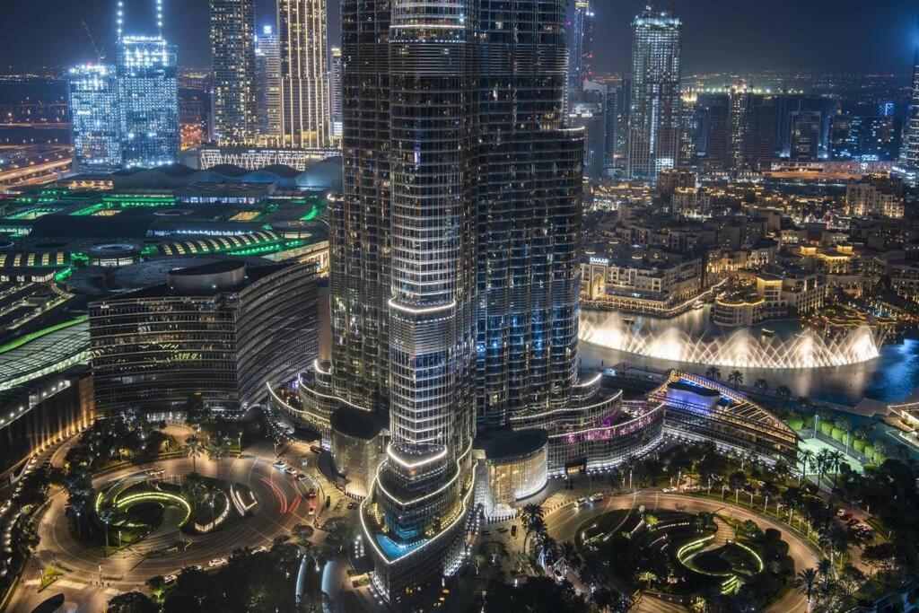 First Class 3Br With Full Burj Khalifa And Fountain View دبي المظهر الخارجي الصورة