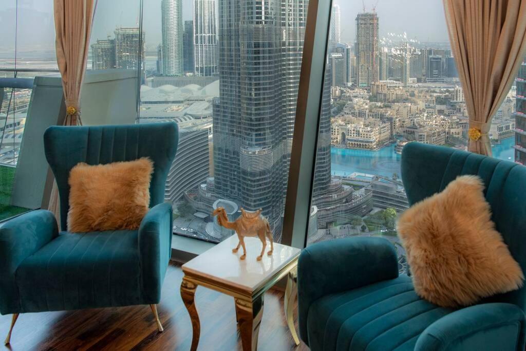 First Class 3Br With Full Burj Khalifa And Fountain View دبي المظهر الخارجي الصورة
